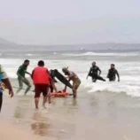 إنقاذ 5 أفراد من الغرق بسواحل حضرموت