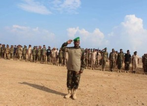 حزام سقطرى يشارك في احتفالية 30 نوفمبر بعرض عسكري