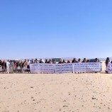 حشود المديريات الجنوبية بـ #شبوة تتوافد لمخيم الاعتصام في عرماء (صور)