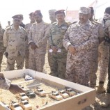قائد المنطقة العسكرية الثانية يشهد تنفيذ مشروعاً تكتيكيًا لاقتحام سرية مشاة لموقع محصن بلواء شبام
