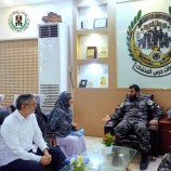 قائد قوات حرس المنشآت يلتقي المدير الإقليمي لمركز مدنيين في ظل الصراع (سيفيك)