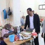 دائرة الشؤون القانونية وحقوق الانسان في الأمانة العامة تتفقد دار المسنين ومرضى السرطان في العاصمة عدن