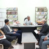 الأمانة العامة تطّلع على طبيعة عمل المكتبة الوطنية في العاصمة عدن