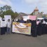 وقفة سلمية لعمال الجنوب بمحيط القصر الرئاسي في عدن 