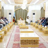 الرئيس الزُبيدي يلتقي قيادة اتحاد نقابات عمال الجنوب، بحضور الجعدي وعدد من أعضاء هيئة الرئاسة