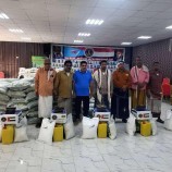 القيادة المحلية لانتقالي حضرموت تدشن توزيع السلال الغذائية على أسر الشهداء بمديريات المحافظة