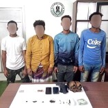 حزام عدن يضبط أربعة متهمين بحوزتهم مخدرات وسلاح غير مرخص في ثلاث عمليات أمنية
