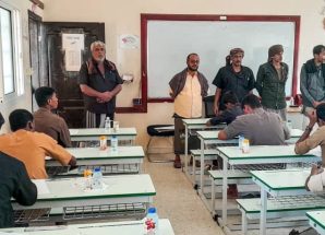 رئيس تنفيذية انتقالي حوف يطلع على سير امتحانات الثانوية العامة بالمديرية