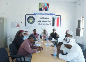 انتقالي المحفد ينظم محاضرة عن توحيد الخطاب الديني ونشر ثقافة الاعتدال ونبذ التطرف