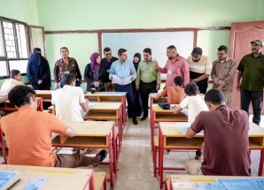 مدير عام الشيخ عثمان يدشّن امتحانات الثانوية العامة الوزارية