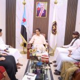 رئيس انتقالي المهرة يلتقي بقيادة منتدى الطالب المهري بعدن ويطلع على أوضاع الطلاب الدارسين