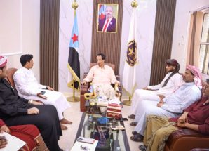 رئيس انتقالي المهرة يلتقي بقيادة منتدى الطالب المهري بعدن ويطلع على أوضاع الطلاب الدارسين