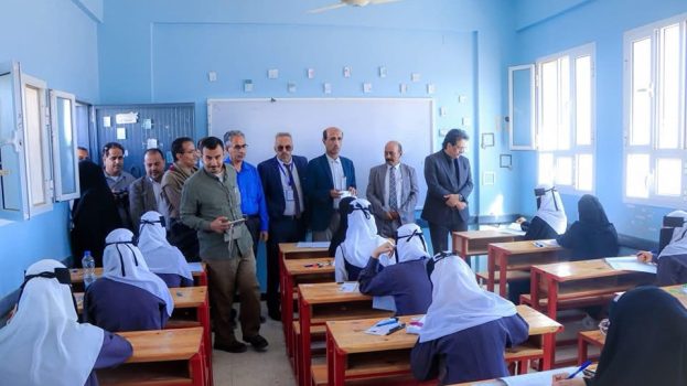 شبوة: الوكيل الخليفي يدشّن اختبارات الثانوية العامة للعام الدراسي 2024-2025