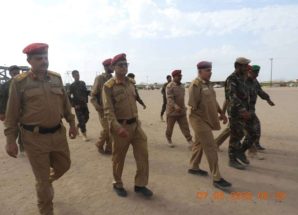 خلال زيارة تفقدية..‏اللواء البيشي يشيد بجاهزية وانضباط اللواء الاول دعم امني وبالانجازات التي تحققت