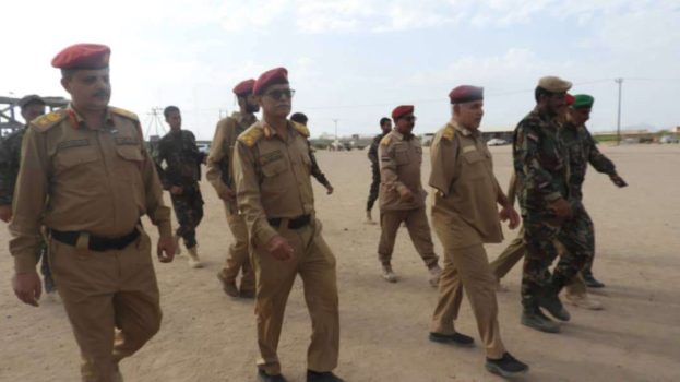 خلال زيارة تفقدية..‏اللواء البيشي يشيد بجاهزية وانضباط اللواء الاول دعم امني وبالانجازات التي تحققت