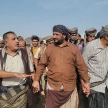 العميد المشوشي يلتقي مشائخ وأعيان قبائل مديرية مودية بأبين