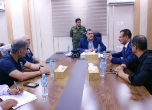 مدير أمن العاصمة عدن يبحث مع وفد من الإنتربول تعزيز التعاون الأمني ودعم الاستقرار