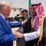 بدء المحادثات الرسمية بين ولي العهد السعودي والرئيس الأميركي 