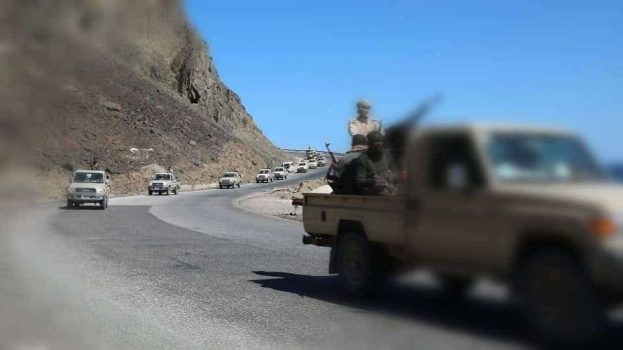 قوات النخبة الحضرمية تداهم أوكار لتنظيم القاعده الإرهابي في وادي عرف 