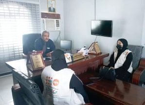 وفد من المؤسسة الطبية الميدانية يتفقد نشاط مركز الأم الحامل بمستشفى شبوة العام