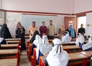 لجنة التعليم العام بالجمعية الوطنية تزور المراكز الامتحانية بزنجبار أبين