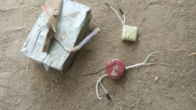 الأجهزة الأمنية بأبين تحبط محاولة إرهابية وتفكك عبوة ناسفة في مصرة النخعين 