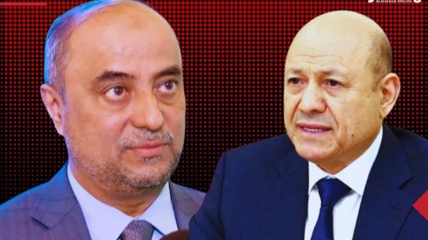 اشتعال الخلاف بين العليمي وبن بريك… صراع خفي داخل قمة السلطة يهدد بانفجار شعبي قادم