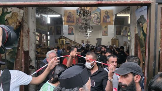 الصحة السورية: مقتل وإصابة 66 شخصاً جراء الهجوم على كنيسة مار إلياس