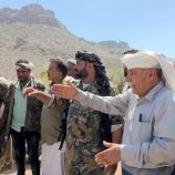 الحزام الأمني بالضالع يعيد إصلاح وفتح الطريق الدائري بمنطقة “سهده”