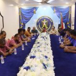 رئيس تنفيذية انتقالي حضرموت يستقبل إدارة ولاعبي نادي تضامن حضرموت ويكرمهم بمناسبة تأهلهم إلى دوري الدرجة الأولى لكرة السلة