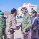 ‏العميد/ باعوم يزور أسرة الشهيد العقيد /السليماني في عيد الأضحى