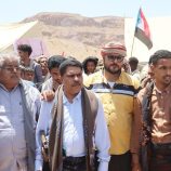 رئيس انتقالي حضرموت يشهد الزواج الجماعي الميسر الأول لعدد 100 عريس وعروس في مديرية يبعث