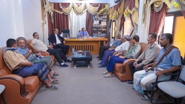 شبوة: الأمين العام يتفقد مستوى الانضباط الوظيفي عقب إجازة عيد الأضحى المبارك.