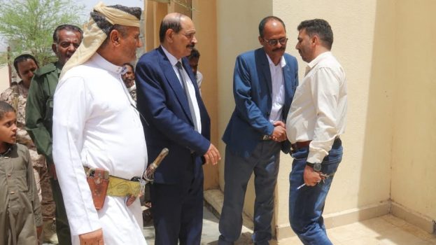شبوة: الوكيل الدغاري يزور مديرية نصاب ويتفقد مجمل الأوضاع الخدمية
