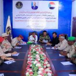 انتقالي شبوة ينظم لقاءً تشاوريا لأركان التوجيه المعنوي في القوات المسلحة الجنوبية بالمحافظة