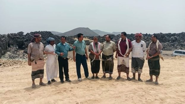 تنفيذاً لتوجيهات المحافظ بن الوزير.. تدشين مشروع إنشاء خزان مياه الخبية بمنطقة بئر علي – رضوم