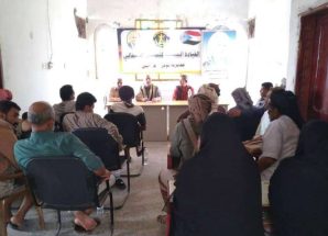 رئيس تنفيذية انتقالي لودر يلتقي عددا من المشايخ والشخصيات السياسية والاجتماعية بالمديرية