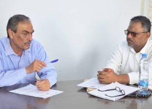الأمين العام يتفقد مكتب المالية ويؤكد على أهمية ضبط الإيرادات وتحسين الأداء المالي