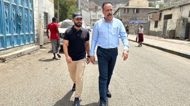 رئيس مجلس إدارة صندوق صيانة الطرق يتفقد عددًا من الشوارع الفرعية في مديرية صيرة