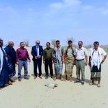 برعاية المحافظ بن الوزير.. تسليم موقع مشروع تعزيز مياه مدينة نصاب بتمويل كويتي.