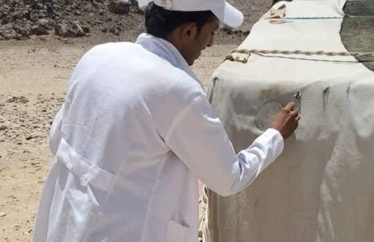 شبوة: نجاح الحملة الطارئة للتحصين ضد شلل الأطفال بنسبة تغطية بلغت 96٪