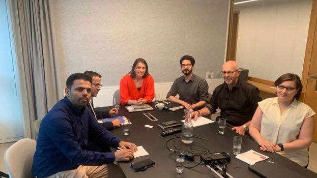 ممثل المجلس الانتقالي لدى ألمانيا يبحث مع مؤسسة بيرجهوف تطورات الأوضاع في الجنوب