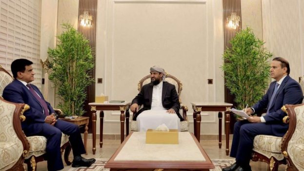 المحرّمي يبحث مع وزير النفط والمعادن خطط تطوير القطاع وتأمين الإمدادات