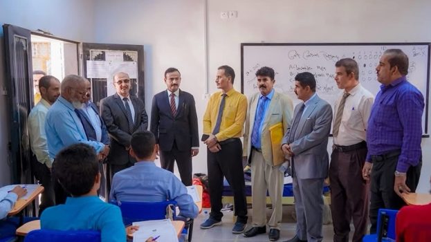 المحافظ بن الوزير.. يدشن امتحانات القبول في كلية الطب والعلوم الصحية بجامعة شبوة للعام الأكاديمي الجديد
