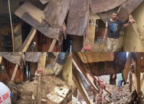 عاجل: أمطار غزيرة تتسبب بانهيار منازل في مدينة الحوطة بلحج