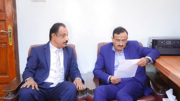المحافظ بن الوزير يطلع على مجمل الأوضاع والمتطلبات الخدمية بمديرية جردان