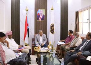 فريق التوجيه والرقابة الرئاسي يطلع على نشاط إدارات الهيئة التنفيذية بانتقالي المهرة