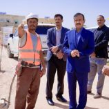 المحافظ بن الوزير يتفقد سير العمل في مشروع مركز علاج سوء التغذية ويؤكد دعمه للقطاع الصحي