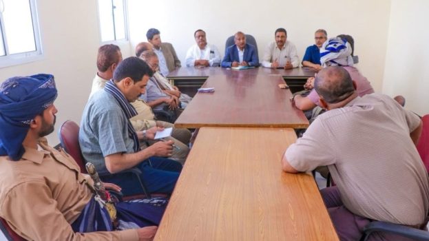 شبوة.. اجتماع مشترك يناقش الآليات المناسبة لتحديد أسعار المنتجات الزراعية.