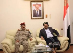 بن ماضي والداعري يبحثان سبل تعزيز الأمن في حضرموت 